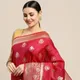WINE(RED)__Royal Rajgharana Sarees